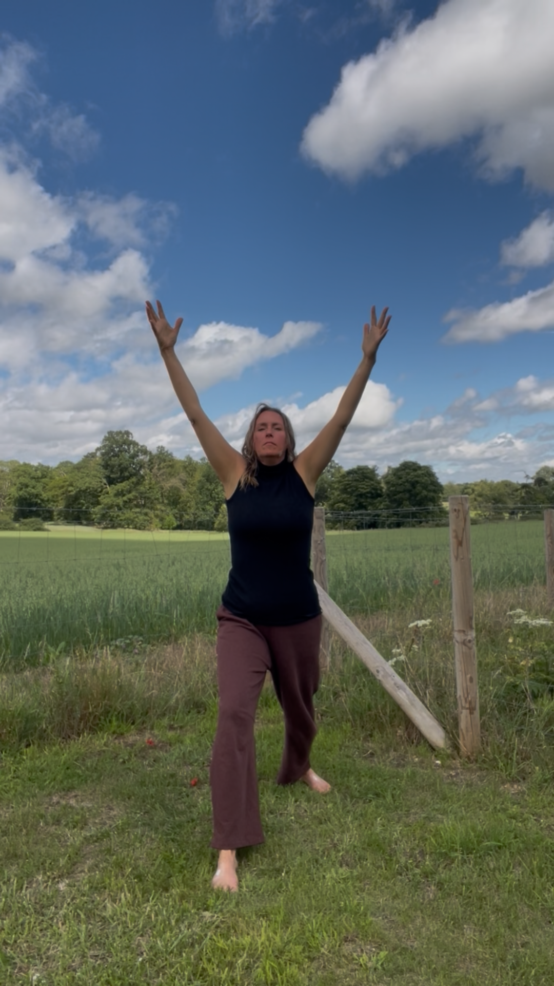 Restorative yoga practice